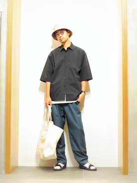 KakeruMayama(真山走)さん(メンズ・173cm)の夏コーディネート