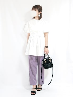 「GAS BIJOUX（ガスビジュー）のアイテム」を使った、chimochiiさん（レディース・152cm）の夏コーディネート