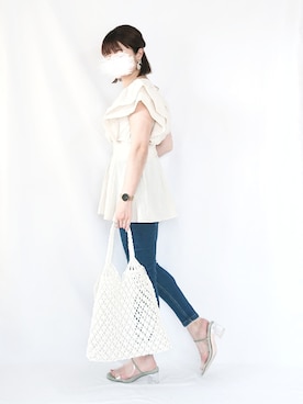 chimochiiさん（レディース・152cm）の夏コーディネート