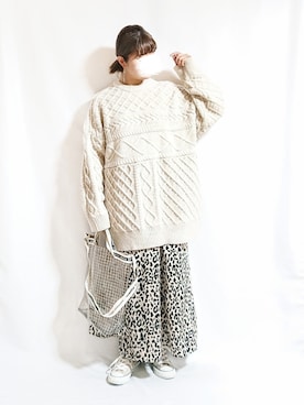 「Another Edition（アナザーエディション）のアイテム（アクセサリー）」を使った、chimochiiさん（レディース・152cm）の秋コーディネート