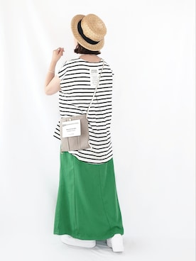 「polcadot」｜chimochiiさん（レディース・152cm）の夏コーディネート