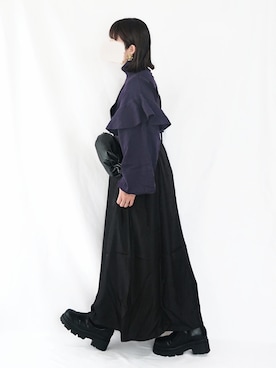 chimochiiさん（レディース・152cm）の冬コーディネート