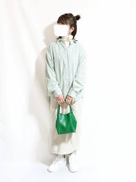 「ENsMOL.（エンスモール）のアイテム」を使った、chimochiiさん（レディース・152cm）の冬コーディネート