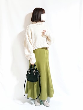 「RiNc （リンク）のアイテム（アクセサリー）」を使った、chimochiiさん（レディース・152cm）の秋コーディネート