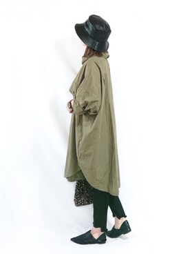 「polcadot」｜「アイテム（腕時計）」を使った、chimochiiさん（レディース・152cm）の秋コーディネート