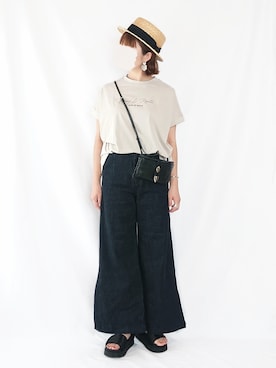 「モバイルショルダー」｜chimochiiさん（レディース・152cm）の夏コーディネート