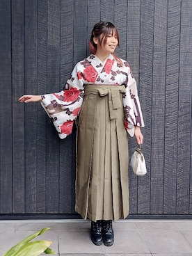 KIMONOMACHIさん（レディース・163cm）の春コーディネート