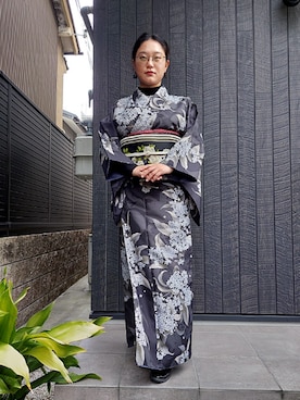 KIMONOMACHIさん（レディース・163cm）の春コーディネート
