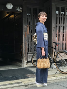 KIMONOMACHIさん(レディース・165cm)の夏コーディネート