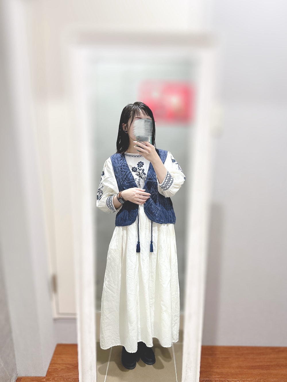TSUHARU by Samansa Mos2（ツハルバイサマンサモスモス）の「配色刺繍