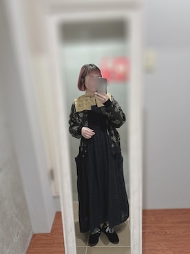 「Samansa Mos2（サマンサ モスモス）のアイテム」を使った、まあさん（レディース・154cm）の冬コーディネート