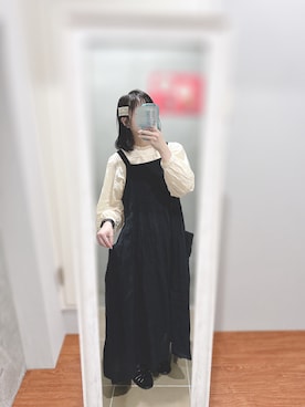「TSUHARU by Samansa Mos2（ツハルバイサマンサモスモス）のアイテム（ワンピース/ドレス）」を使った、まあさん（レディース・154cm）の夏コーディネート
