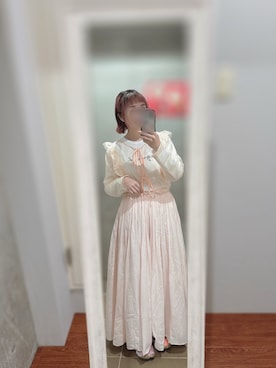 「Libra Cue（リブラ キュー）のアイテム」を使った、まあさん（レディース・154cm）の冬コーディネート