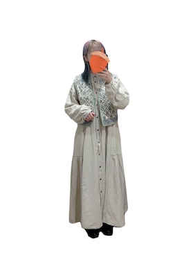「Freada（フリーダ）のアイテム」を使った、まあさん（レディース・154cm）の秋コーディネート