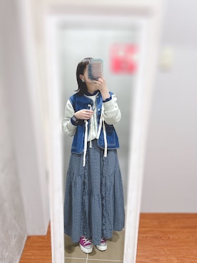 まあさん(レディース・154cm)の春コーディネート