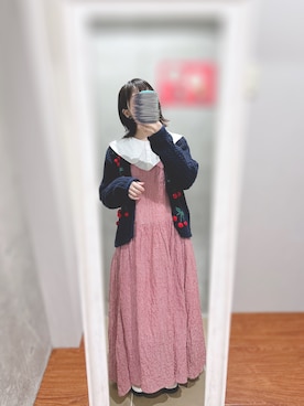 「ゆべしコラボ」｜「アイテム（その他シューズ）」を使った、まあさん（レディース・154cm）の春コーディネート