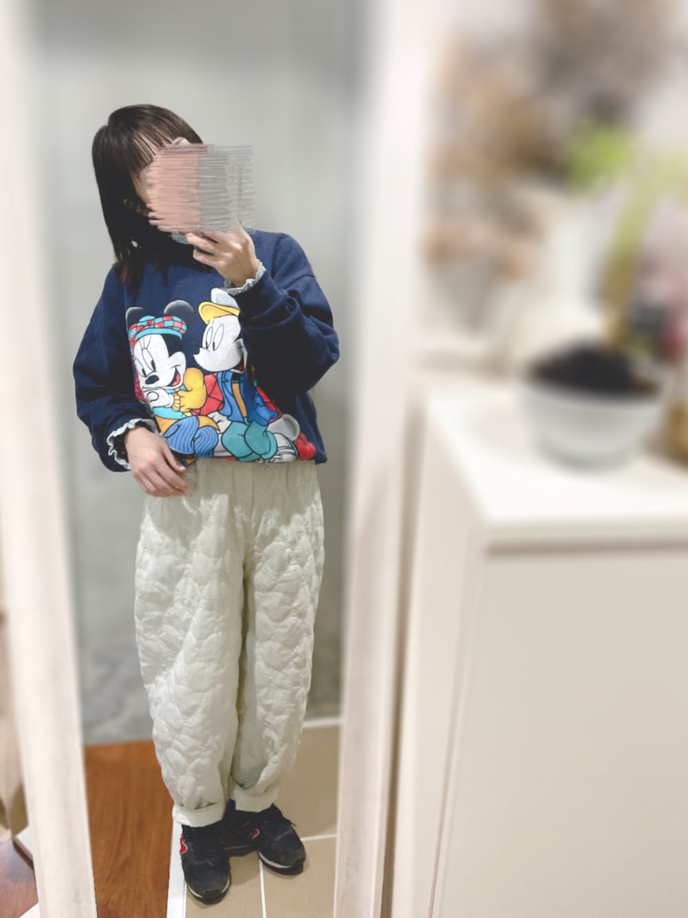 NEW BALANCEのアイテムを使った「キルティングパンツ」の人気