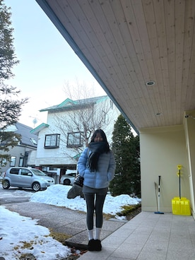 「WE11DONE（ウェルダン）のアイテム」を使った、kuraさん（レディース・157cm）の冬コーディネート