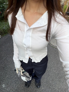 「OLD ORDER（オールドオーダー）のアイテム」を使った、kuraさん（レディース・157cm）の春コーディネート