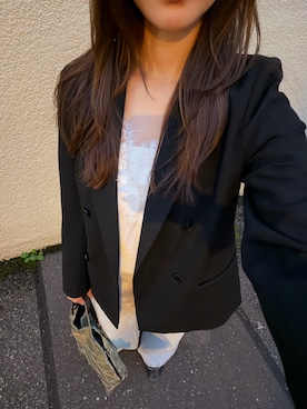 「DRWCYS（ドロシーズ）のアイテム」を使った、kuraさん（レディース・157cm）の春コーディネート