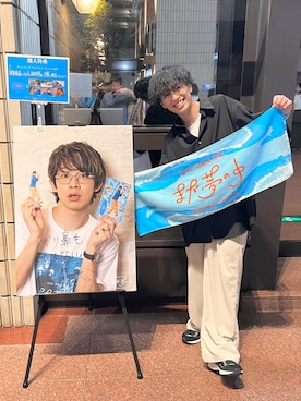 「アイテム（スキンケア）」を使った、ドゥ♪さん（メンズ・166cm）の夏コーディネート