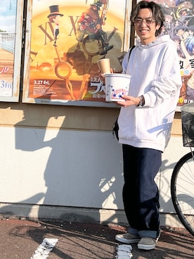 「HERMES（エルメス）のアイテム」を使った、ドゥ♪さん（メンズ・166cm）の春コーディネート