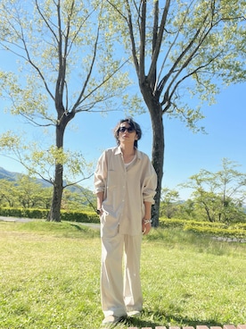 「HERMES（エルメス）のアイテム」を使った、ドゥ♪さん（メンズ・166cm）の春コーディネート