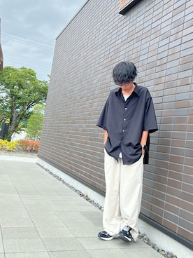 「NANO universe（ナノユニバース）のアイテム」を使った、ドゥ♪さん（メンズ・166cm）の秋コーディネート