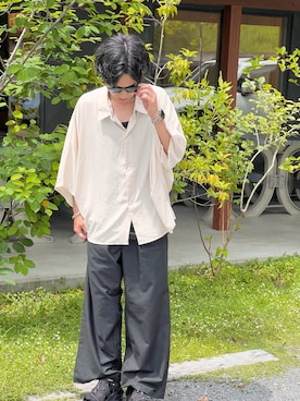 「HERMES（エルメス）のアイテム」を使った、ドゥ♪さん（メンズ・166cm）の夏コーディネート