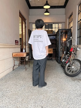 「HERMES（エルメス）のアイテム（アクセサリー）」を使った、ドゥ♪さん（メンズ・166cm）の秋コーディネート