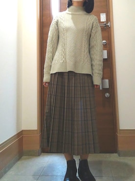 ひよこさん（レディース・163cm）の冬コーディネート