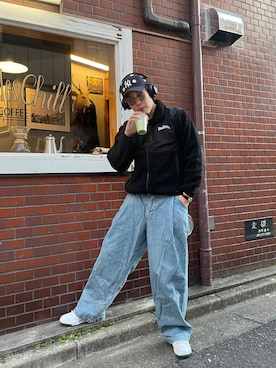 「クリスマスコーデ」｜あべじゅんやさん（メンズ・183cm・20代）の冬コーディネート
