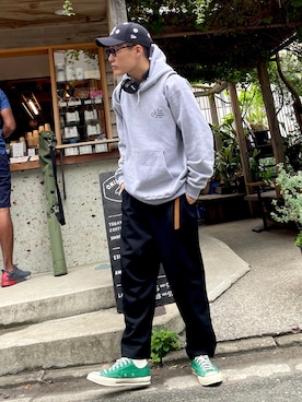 あべじゅんやさん（メンズ・182cm）の秋コーディネート