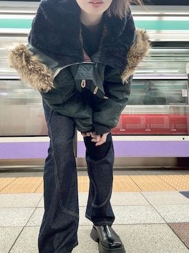 「N2B」｜AYASE さん（レディース・160cm）の春コーディネート