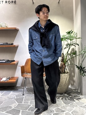 ふかのきさん（メンズ・172cm）の春コーディネート