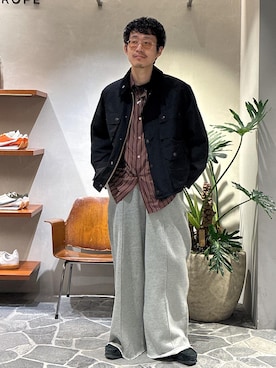「Champion（チャンピオン）のアイテム」を使った、ふかのきさん（メンズ・172cm）の秋コーディネート