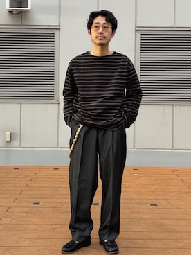 ふかのきさん(メンズ・172cm)の春コーディネート