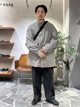 ふかのきさん（メンズ・172cm）の春コーディネート