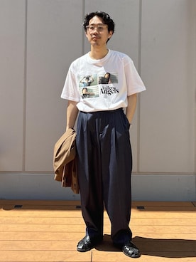 ふかのきさん（メンズ・172cm）の夏コーディネート