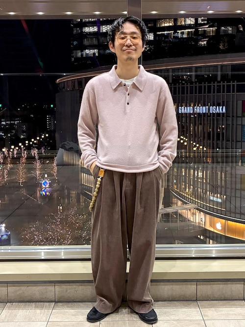 ADAM ET ROPE'　コーデュロイ バギー スラックス セール】コーデュロイ バギー スラックス（その他パンツ）｜ADAM ET