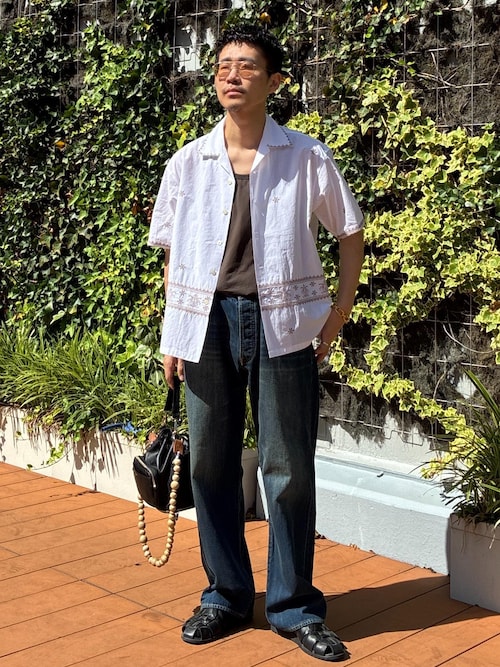 【WILD LIFE TAILOR】セルヴィッチ 5ポケット ストレート デニムパンツ