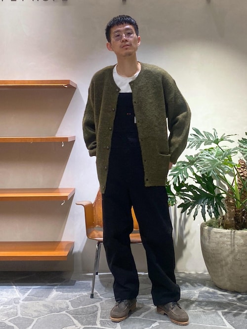 【定番】モヘアミックス オーバーサイズ クルーネックカーディガン / ユニセックス