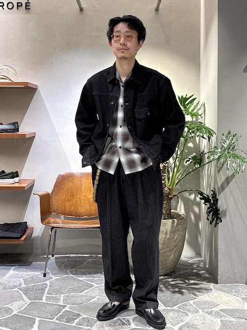 ◆最終価格◆デニム トラッカー ジャケット / ADAM ET ROPE ＇L デニム トラッカー ジャケット / ADAM ET ROPE' JEANS -PERS-（デニム