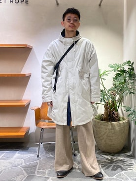 「クリスマスコーデ」｜ふかのきさん（メンズ・172cm・20代）の冬コーディネート