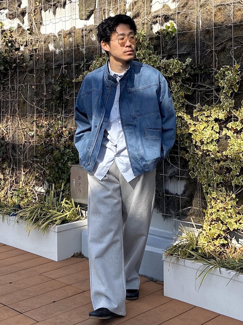 ブリーチデニム ボマージャケット / ADAM ET ROPE' JEANS -FILM