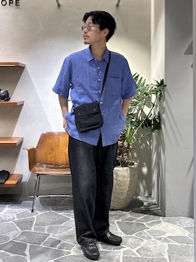 ふかのきさん（メンズ・172cm）の春コーディネート