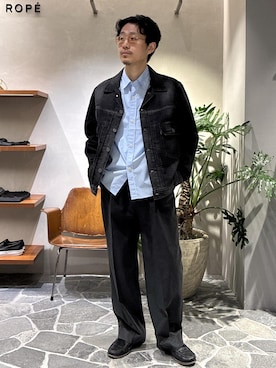 ふかのきさん（メンズ・172cm）の春コーディネート