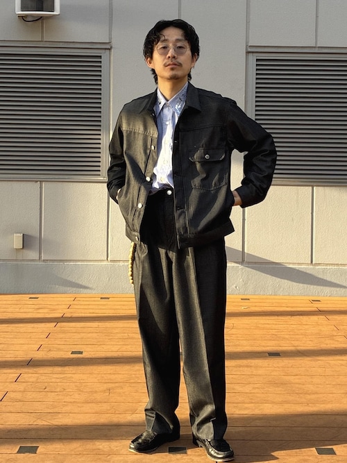 NIKKE】デニム トラッカー ジャケット / ADAM ET ROPE' JEANS -PERS