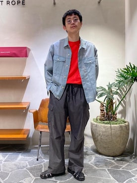 ふかのきさん(メンズ・172cm)の夏コーディネート
