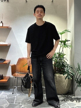 「ADAM ET ROPE'（アダムエロペ）のアイテム」を使った、ふかのきさん（メンズ・172cm）の夏コーディネート